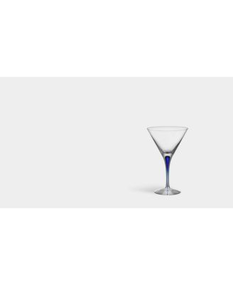 Intermezzo Blue Martini Glass