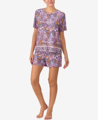 Sanctuary - Women's 2-Piece Short-Sleeve T-Shirt & Boxer Set