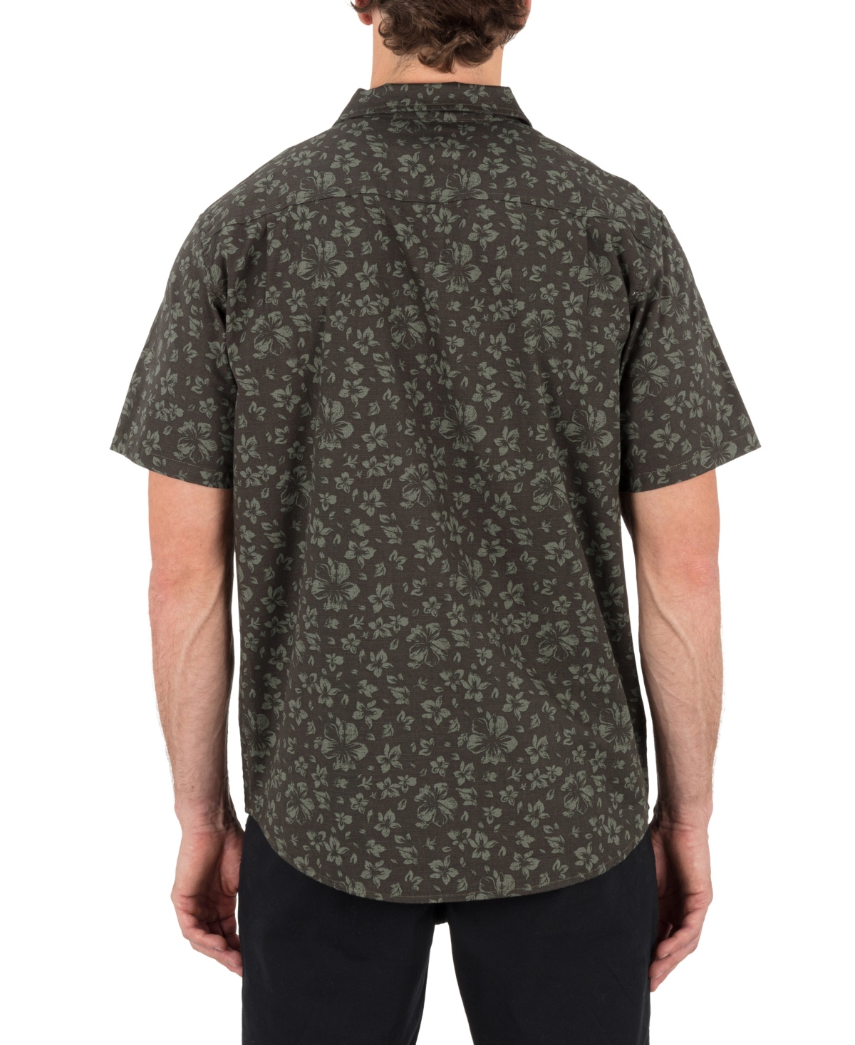 Hurley Men's Lido Stretch Short Sleeve Shirt