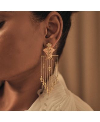 Gold Plated Serai Earrings