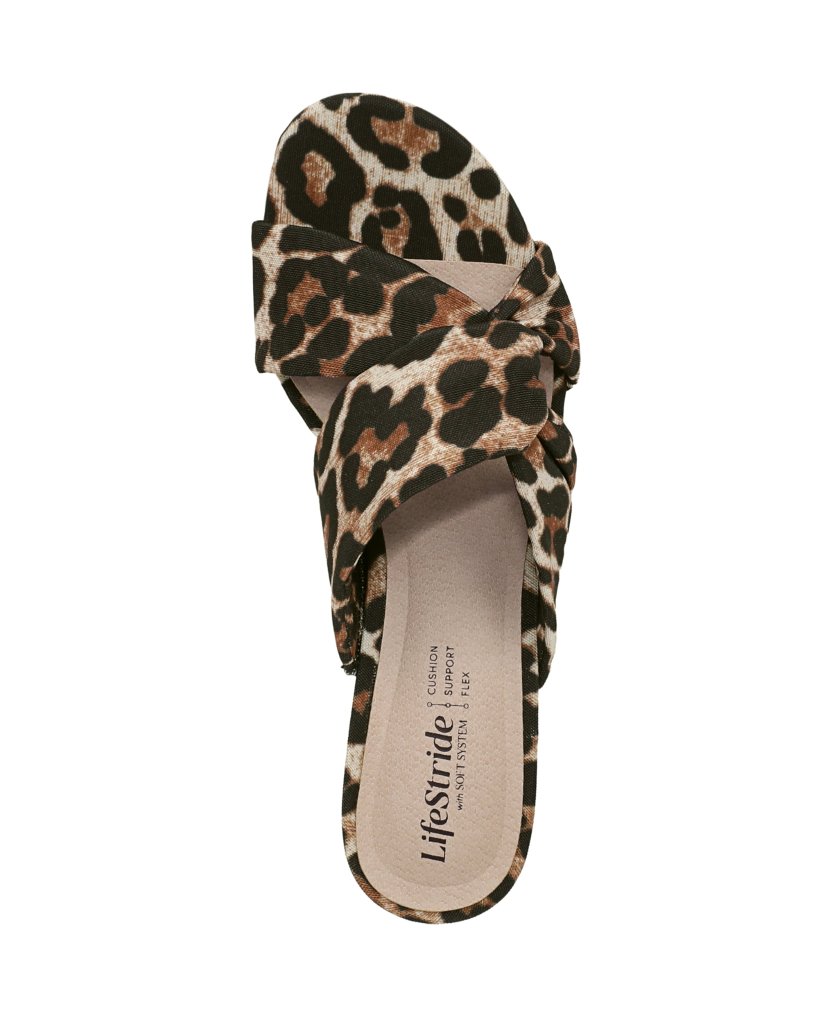 Lifestride Women's Nori Slide Sandals In Brown