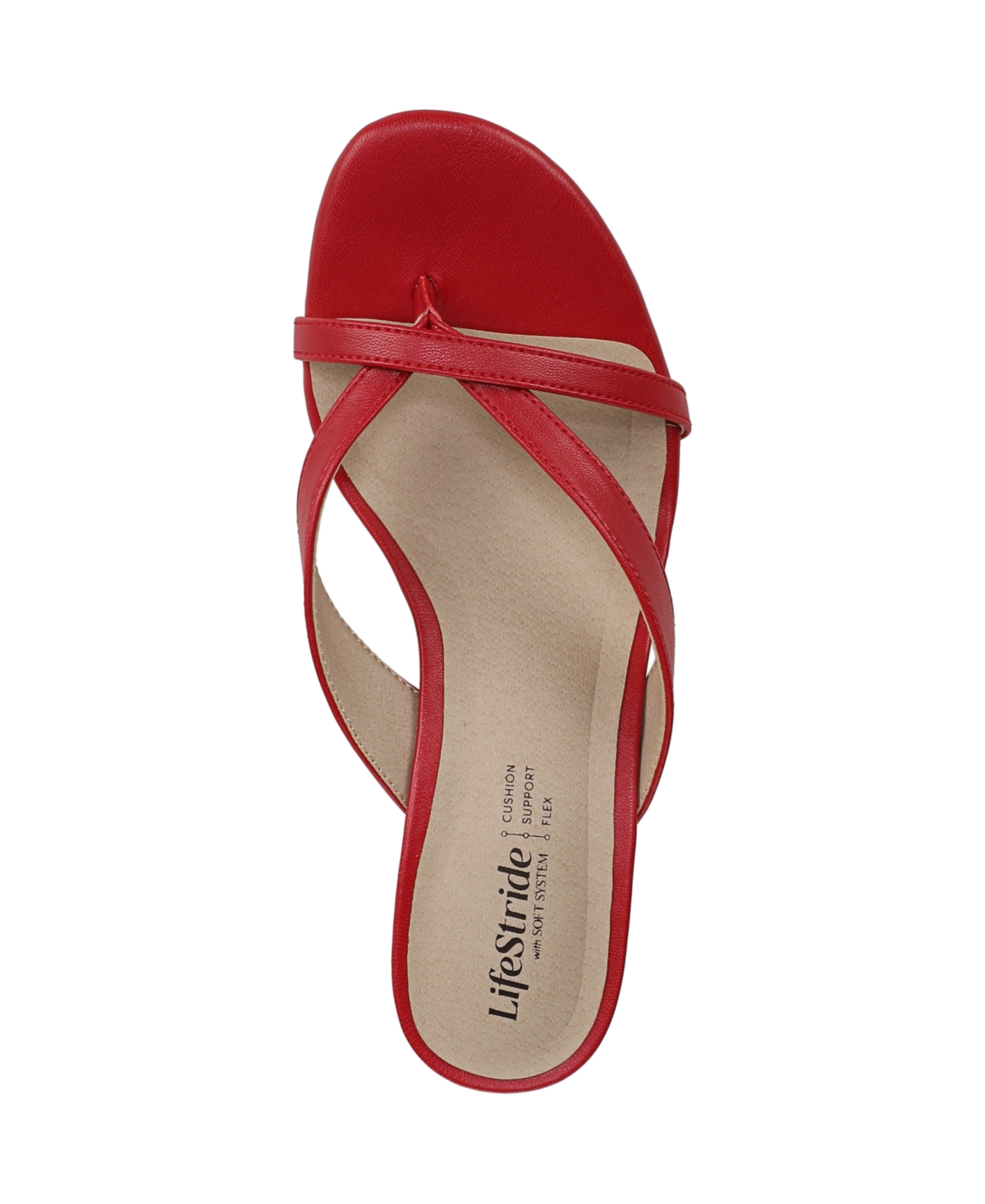 Lifestride Women's Navine Thong Sandals In Red