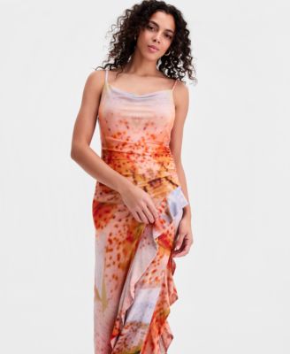 Women's Ruffled Sleeveless Dress, Macy's Exclusive