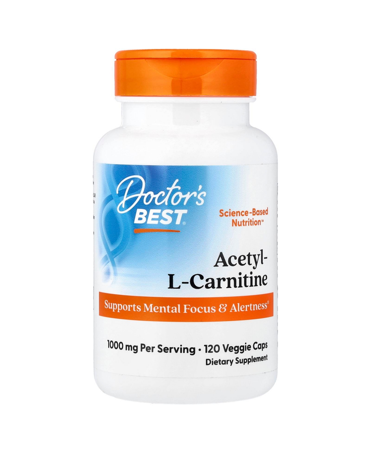 Doctor's Best Acetyl-l-Carnitine 1 000 mg