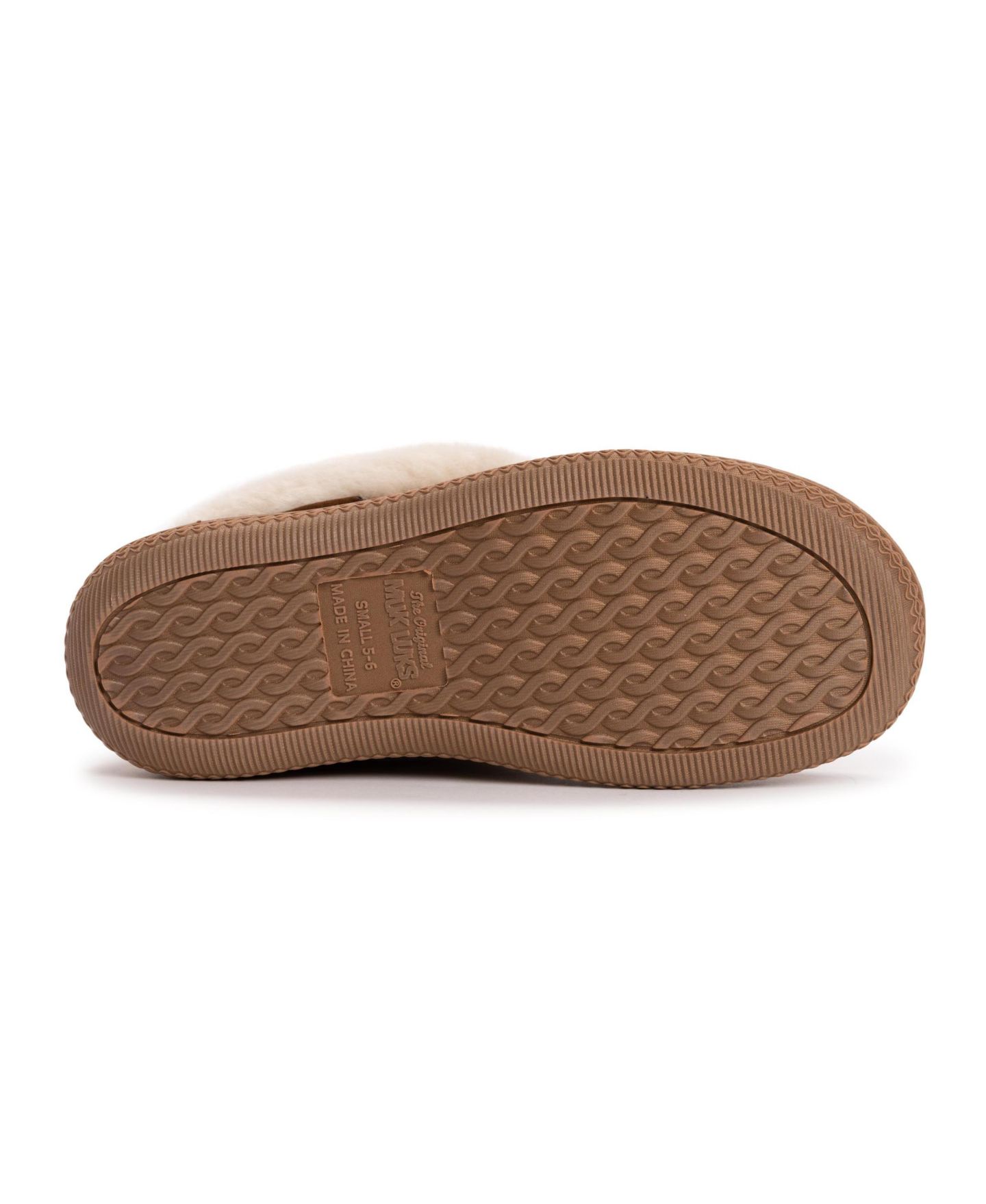 Женские тапочки MUK LUKS Selah Slipper, цвет: Каштановый — фото 7