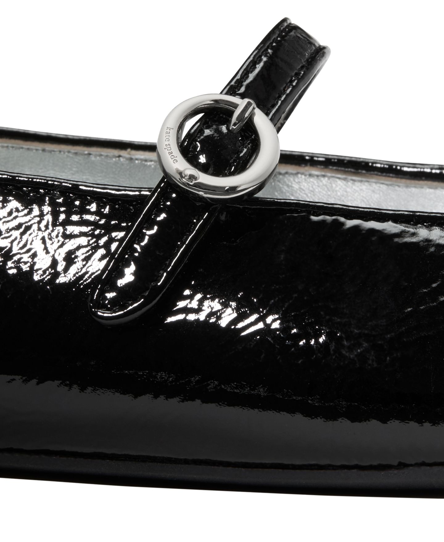 Женские туфли Мэри Джейн kate spade new york Halo, цвет: Чёрный кожаный — фото 5