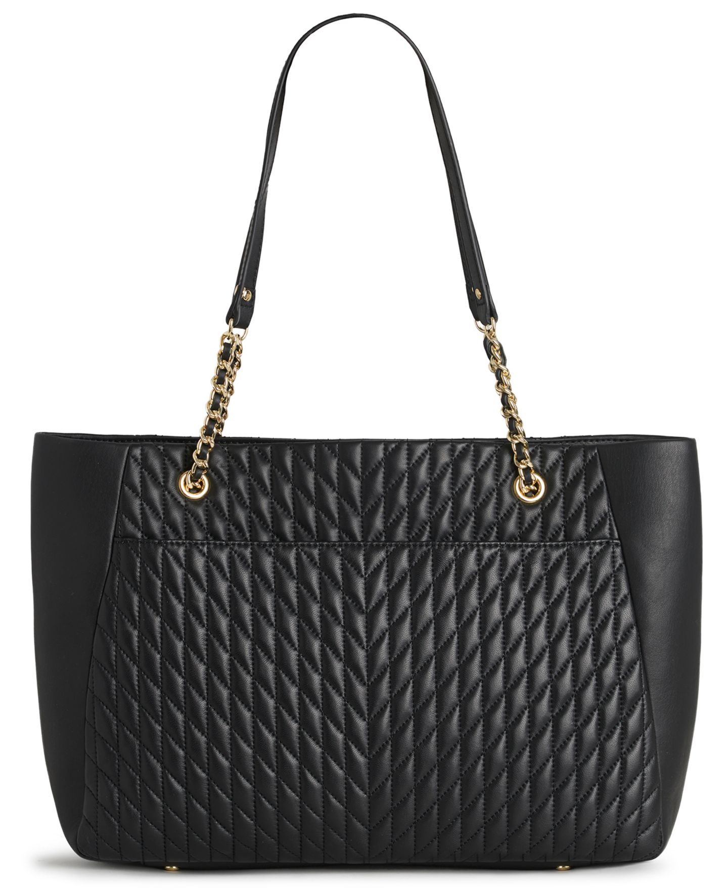 Женская сумка KARL LAGERFELD PARIS Agyness Mini Turnlock, цвет: Чёрный / Золотой — фото 2