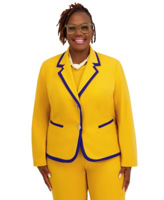 Women's Two-Button Long-Sleeve Jacket