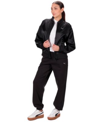 Women's Essential Elevated Satin Regular Fit Sweatpants