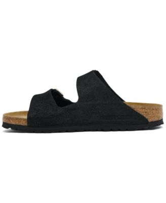 Women's Arizona Soft Footbed Suede Leather Sandals from Finish Line