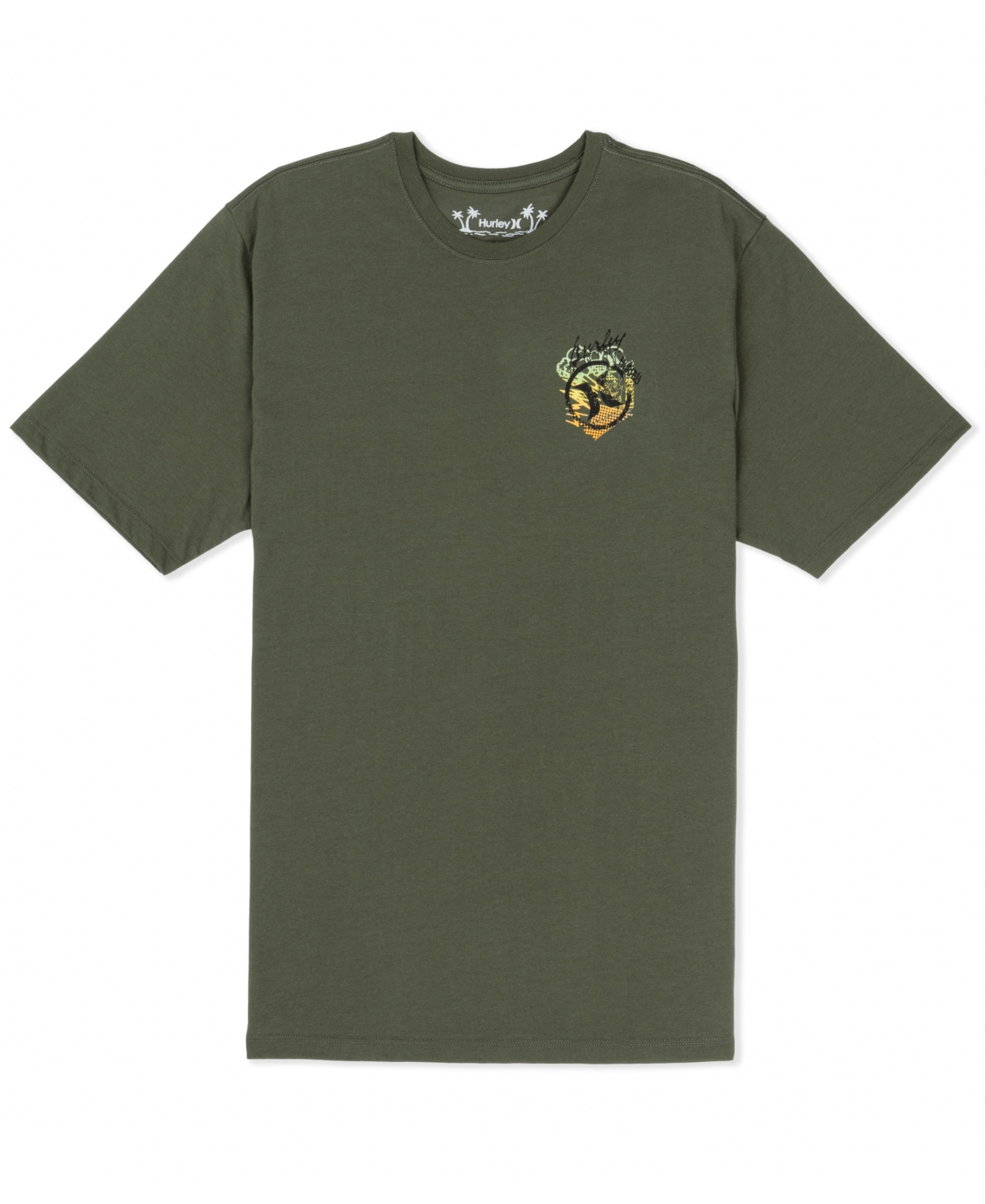 Hurley Men's Crusty Short-Sleeve Crewneck T-Shirt