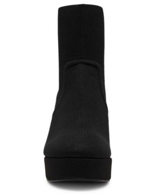 Womens Volt Platform Block Heel Dress Booties