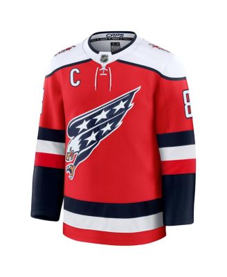 Men's Alexander Ovechkin Red Washington Capitals Alternate Premium Player Jersey