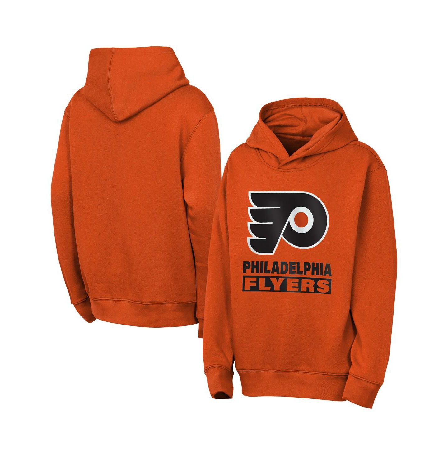 Детское худи Outerstuff Classic Orange Philadelphia Flyers Back to Basics — фото 1