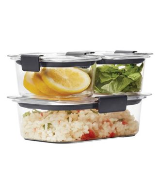 Brilliance 6-Pc. Leak-Proof Food Storage Containers Set