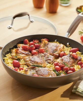 Advanced Home Hard-Anodized Nonstick Ultimate Pan, 12"