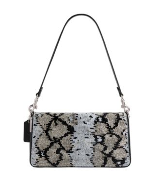 Tabby Medium Beaded Snake Shoulder Bag 26