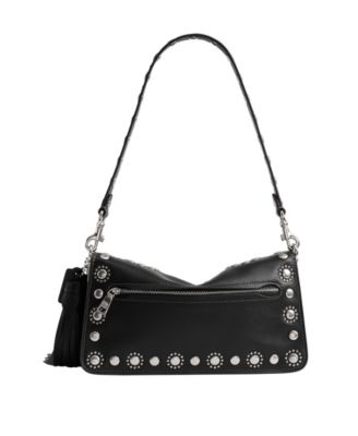 Tabby with Western Rivets Medium Shoulder Bag 26