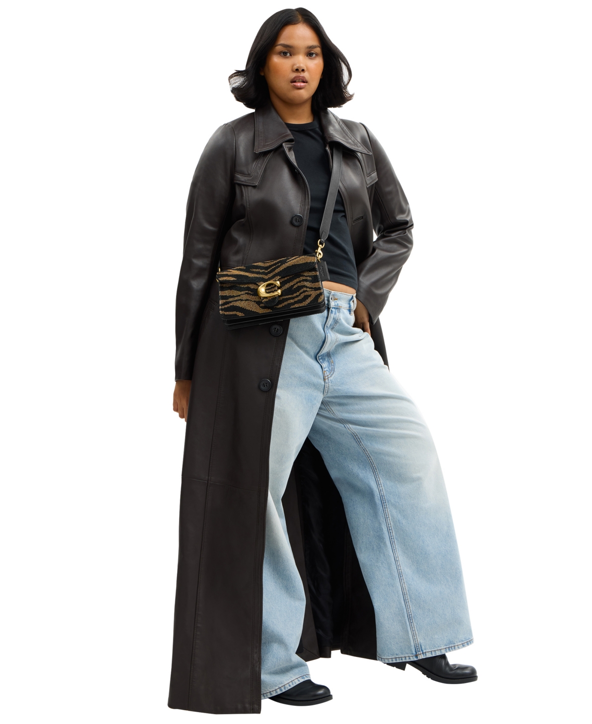 Coach Beaded Tabby Small Shoulder Bag