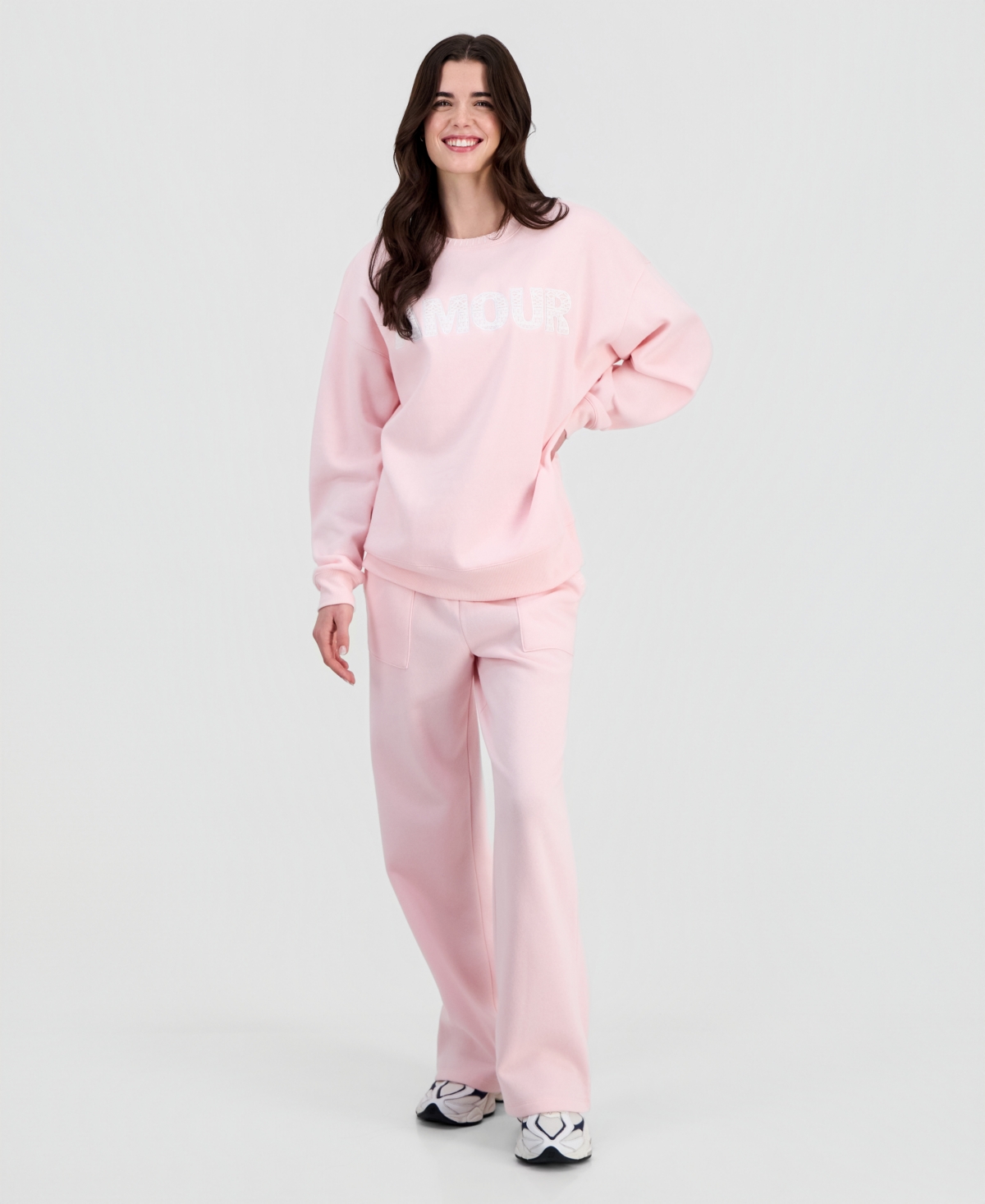 Sincerely Jules Juniors' High-Rise Wide-Leg Pants