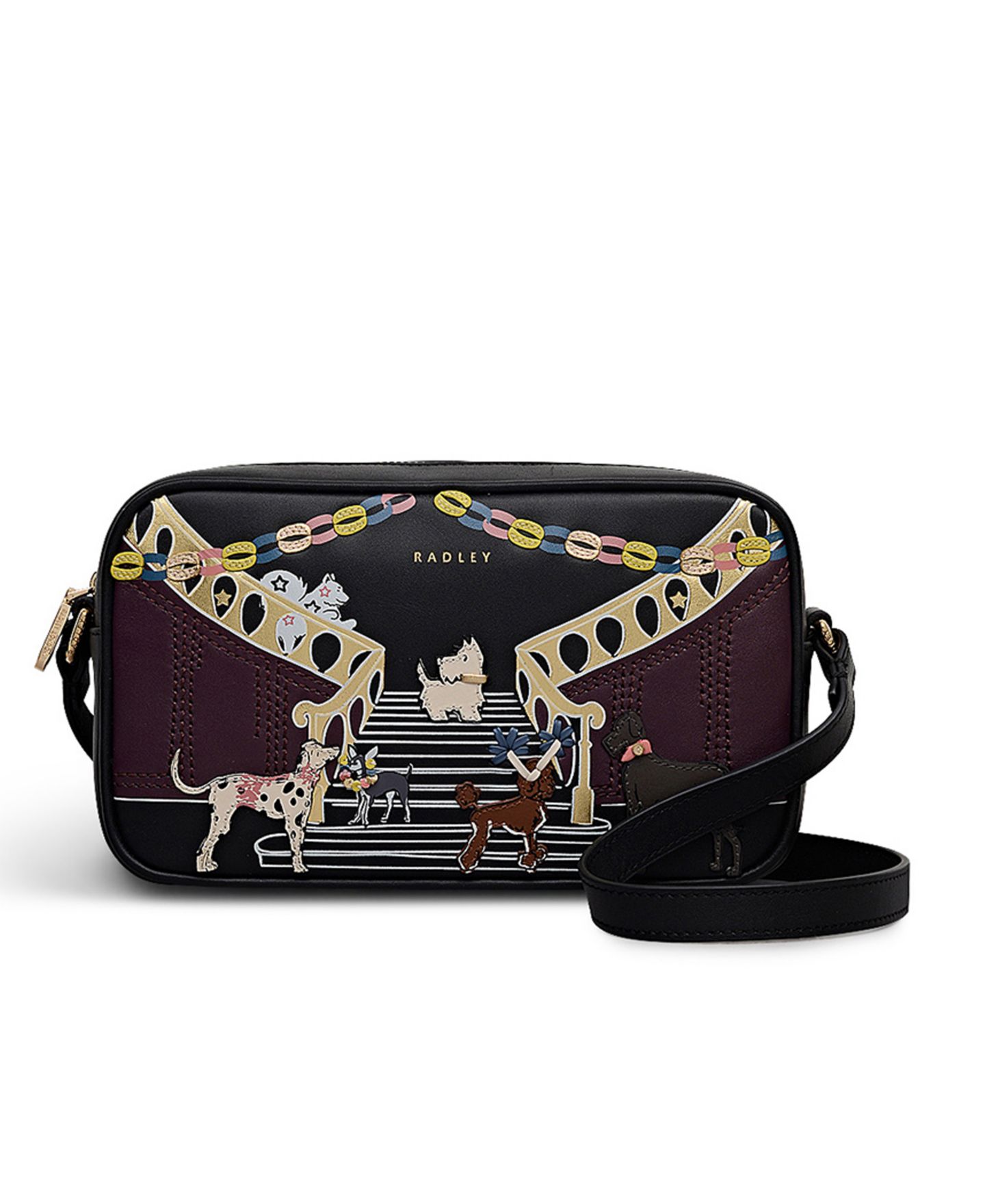 Женская сумка Radley London Party Pals Small Crossbody, цвет: Чёрный — фото 1