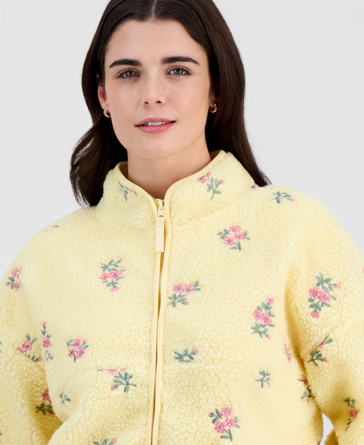 Sincerely Jules Juniors' Lightweight Novelty Fleece Jacket