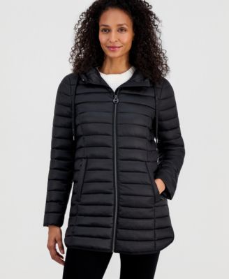 Women's Packable Hooded Puffer Coat
