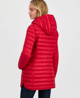 Women's Packable Hooded Puffer Coat