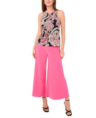 Women's Round Neck Sleeveless Tank Top