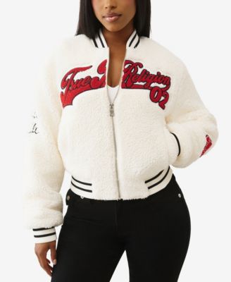 Women's Varsity Chenille Bomber Jacket