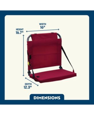 Outdoor Bleacher Back