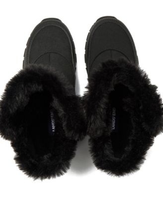 Kids Expedition Faux Fur Waterproof Puffer Snow Boots