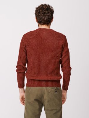 Men's Ray Fisherman Rib Crew Neck Sweater