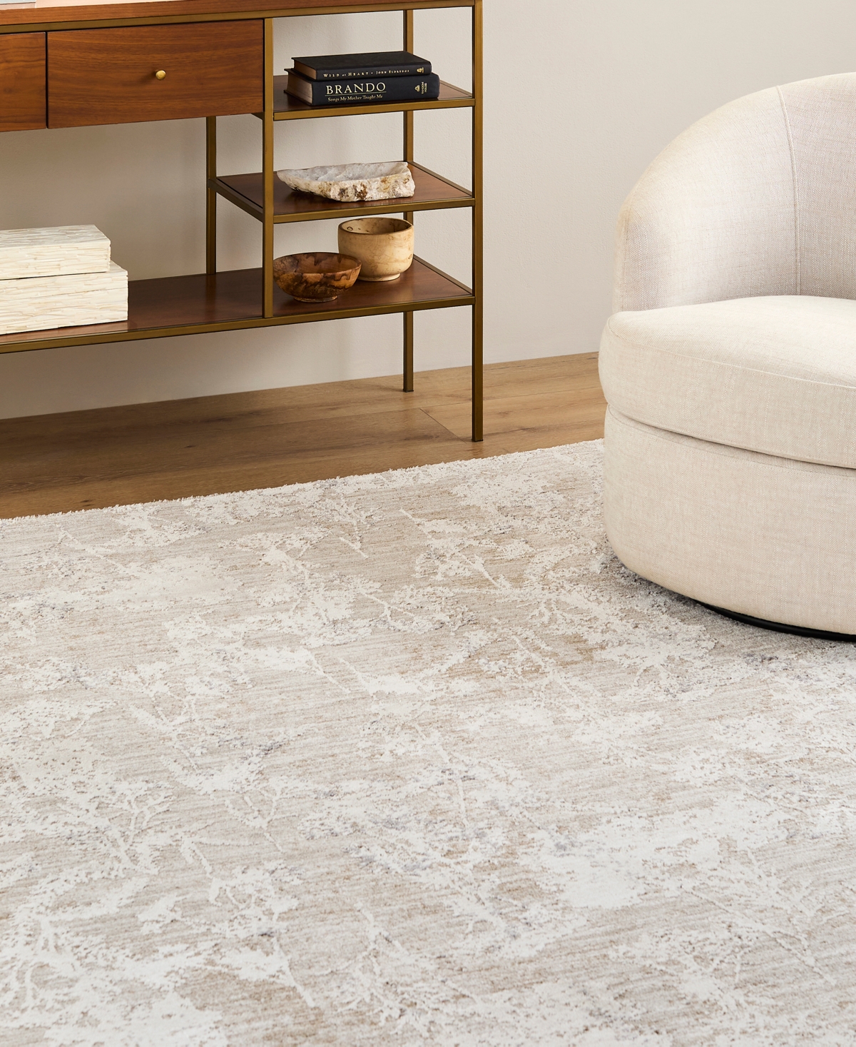 Livabliss Shoal Creek Gkk-2302 9'x12'2" Area Rug In Brown