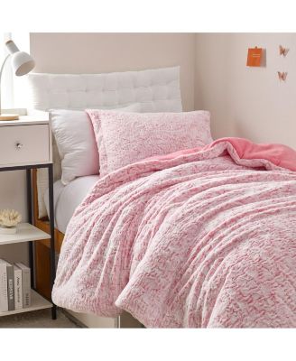 Shortcake - Oversized Comforter Set - Strawberry Pink