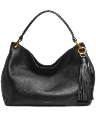 Glenwood Leather Shoulder with Tassel Detail