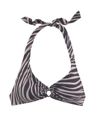 Women's Animal Print Triangle Bikini Swimsuit Top Bra Sizing