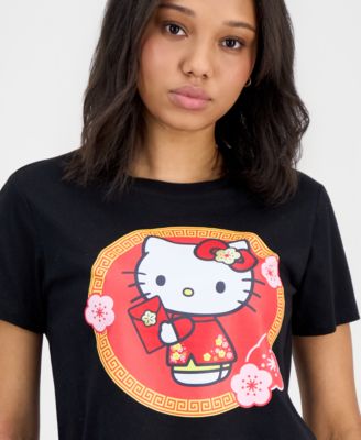 Juniors' Hello Kitty Graphic T-Shirt