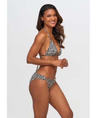 Women's Geometric Print Classic Bikini Swimsuit Bottom
