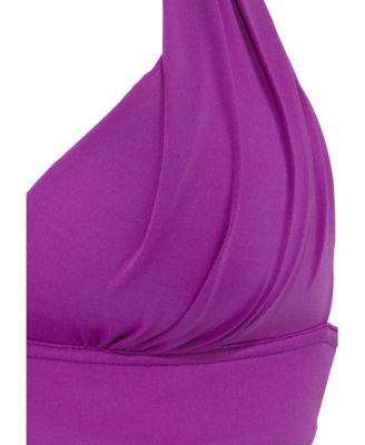 Women's Hardware Detail Triangle Bikini Swimsuit Top Bra Sizing