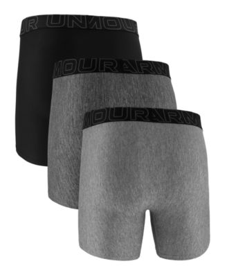 Men's 3-Pack Performance Tech Solid 6" Boxer Briefs