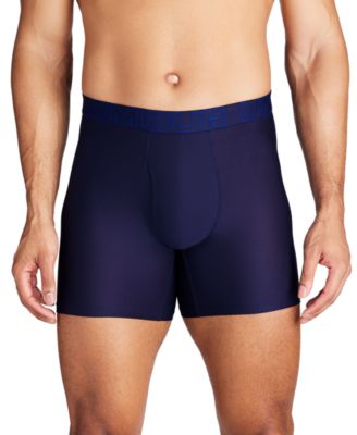Men's 3-Pack Performance Tech Mesh 6" Boxer Briefs