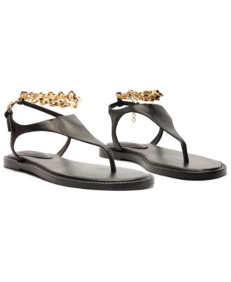 Women's Lys Round Toe Flat Sandals