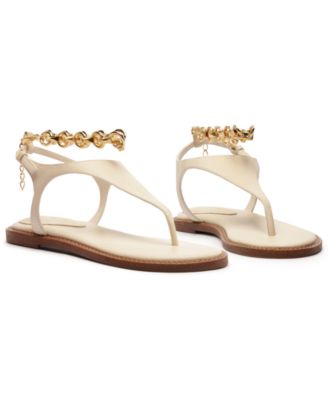 Women's Lys Round Toe Flat Sandals