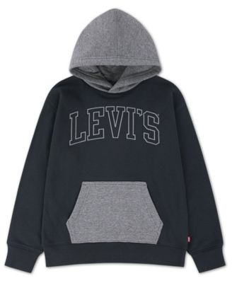 Boys' 8-20 Classic Color Blocked Pull-On Hoodie