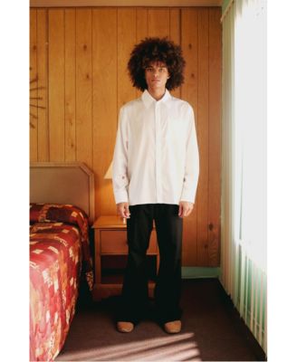 Men's Tailored-Fit Cotton Shirt