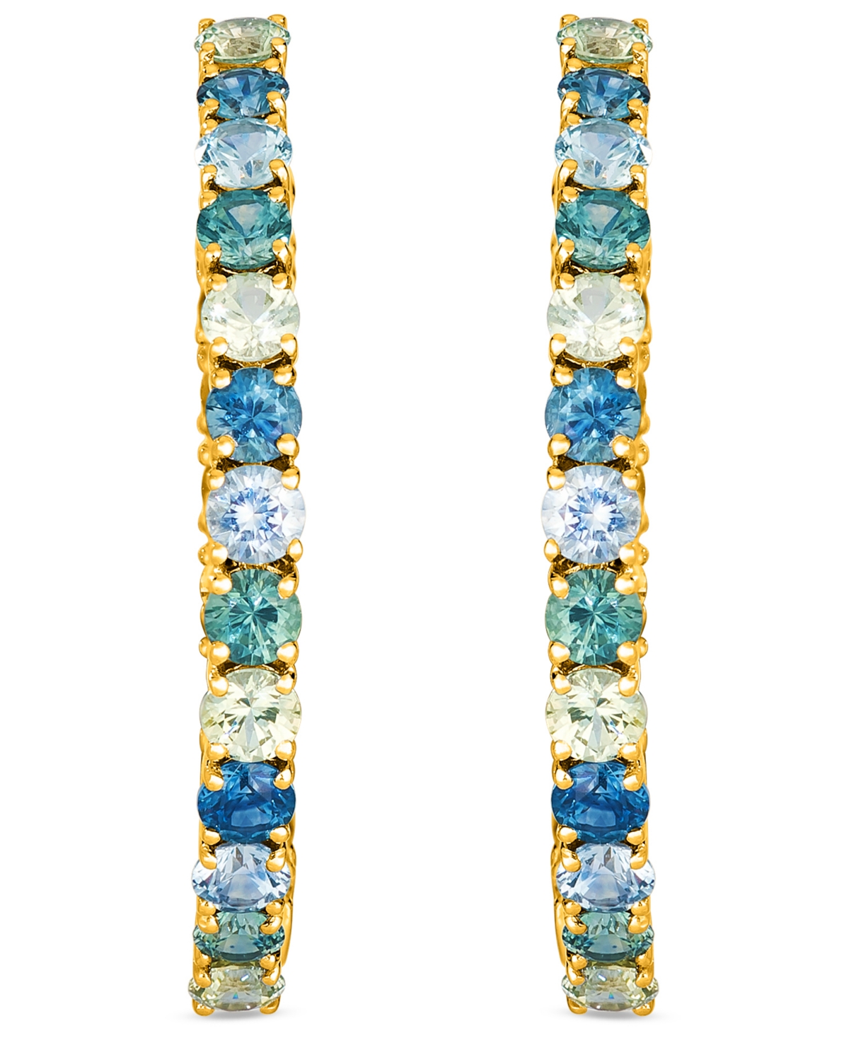 Le Vian Montana Sapphire Earrings (5.28 ct. t.w.) in 14k Honey Gold