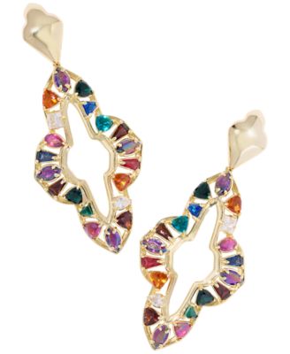Kendra Scott - Abbie Crystal & Imitation Pearl Statement Earrings