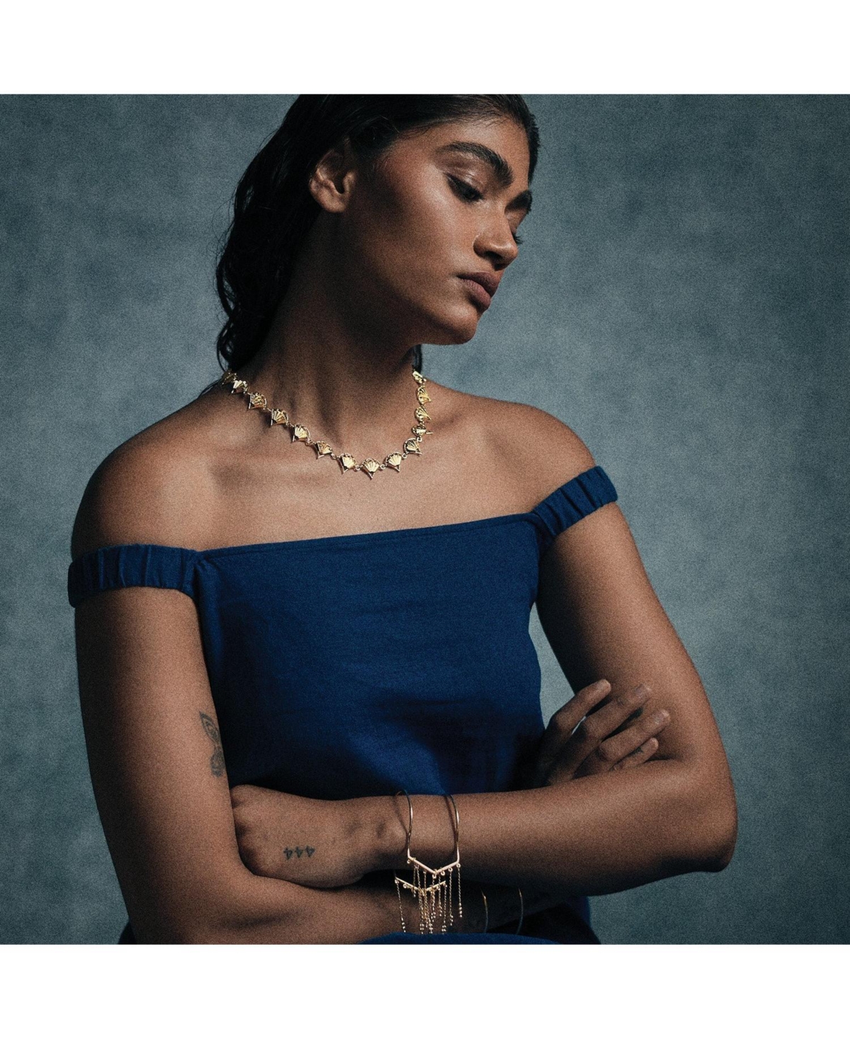 Dhwani Bansal Pankha Necklace