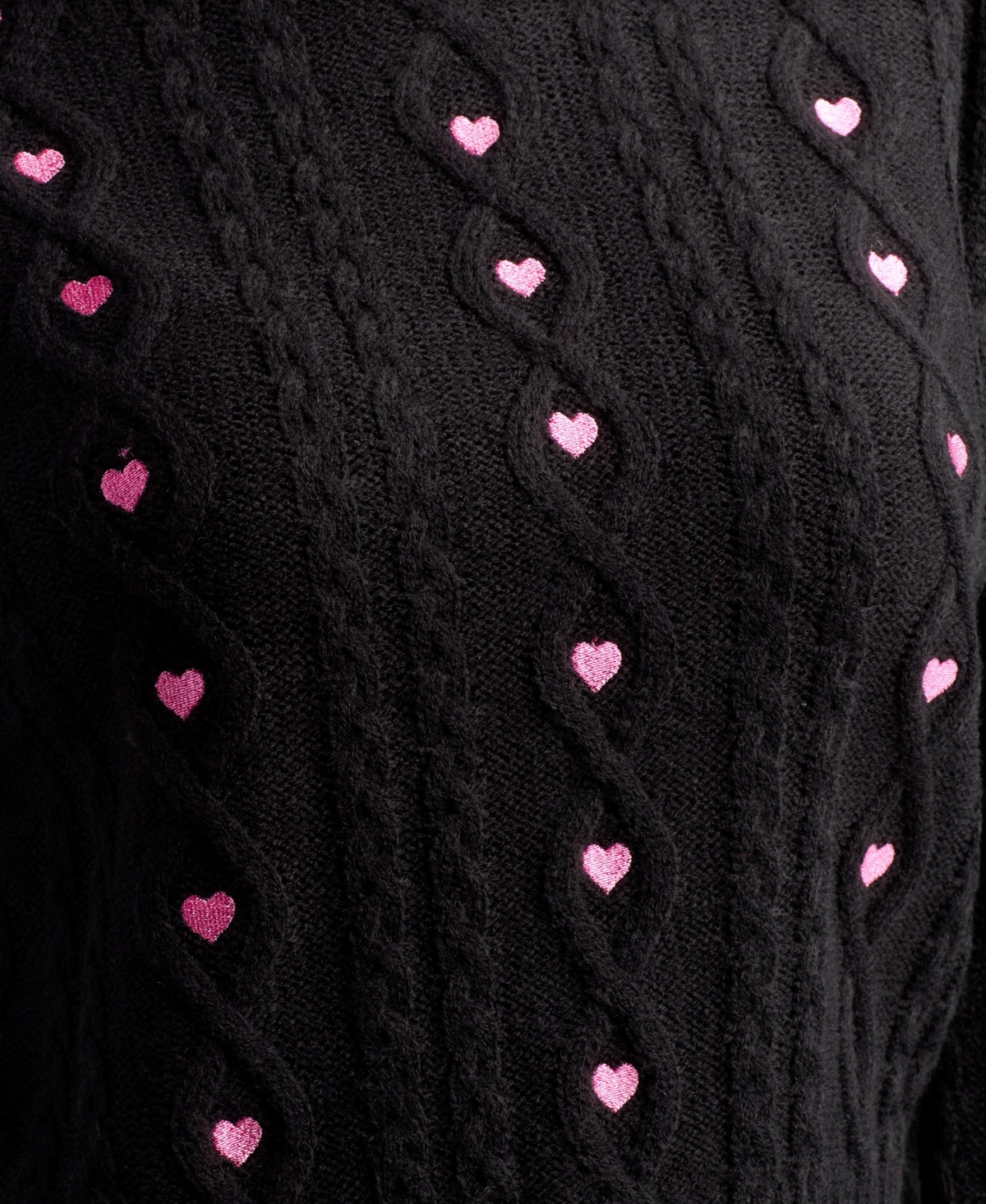 Bcx Junior's Crewneck Long-Sleeve Sweater